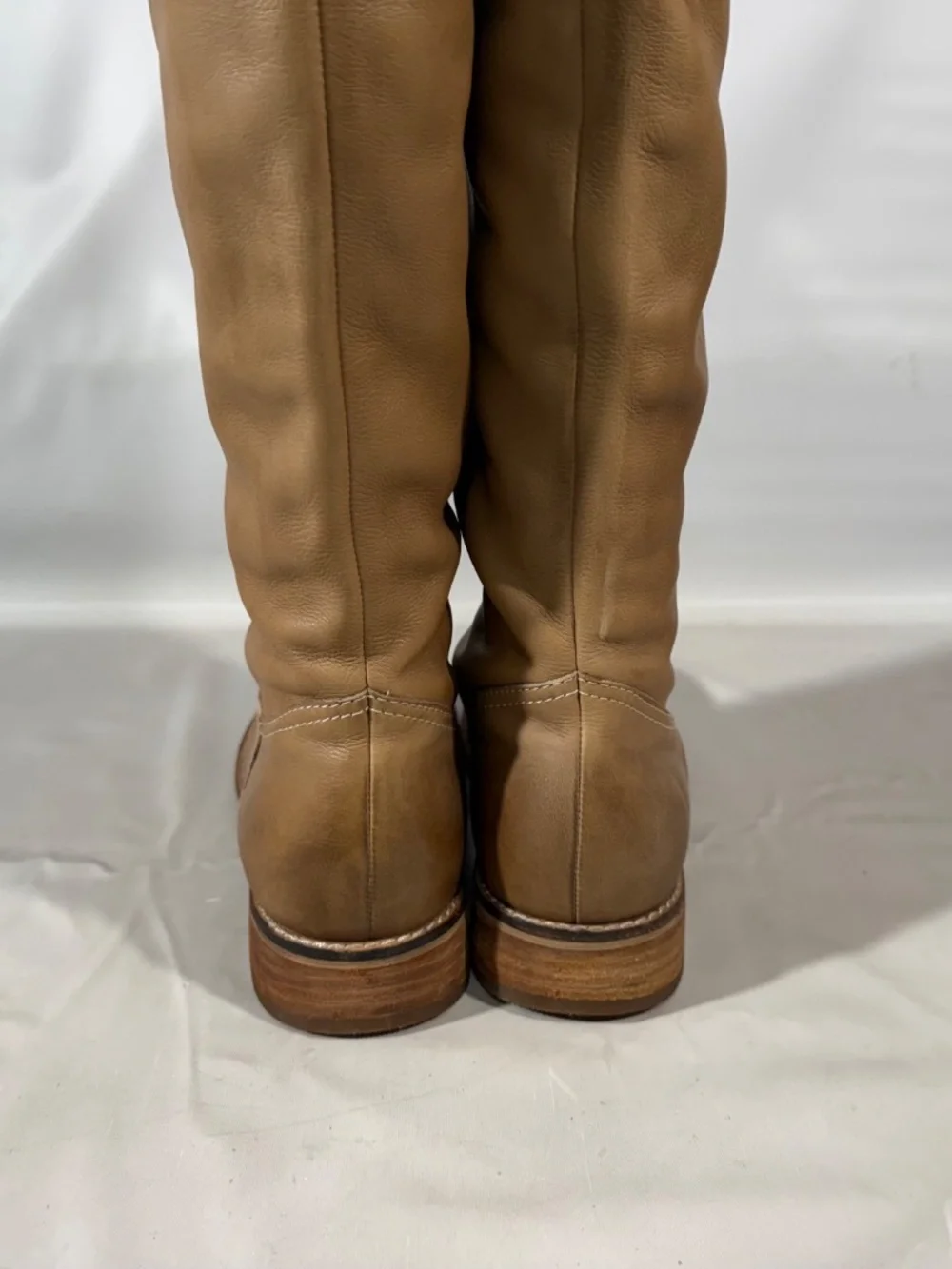 BP Nordstrom Womens Equestrian Over Knee Glam Leather Tall Riding Boots Size 7.5